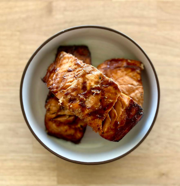 Honey Teriyaki Salmon (One Pound)