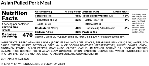 Asian Pulled Pork