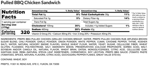 Perfect Pulled Chicken Sandwich