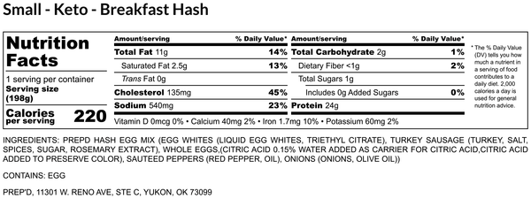 Breakfast Hash - Keto