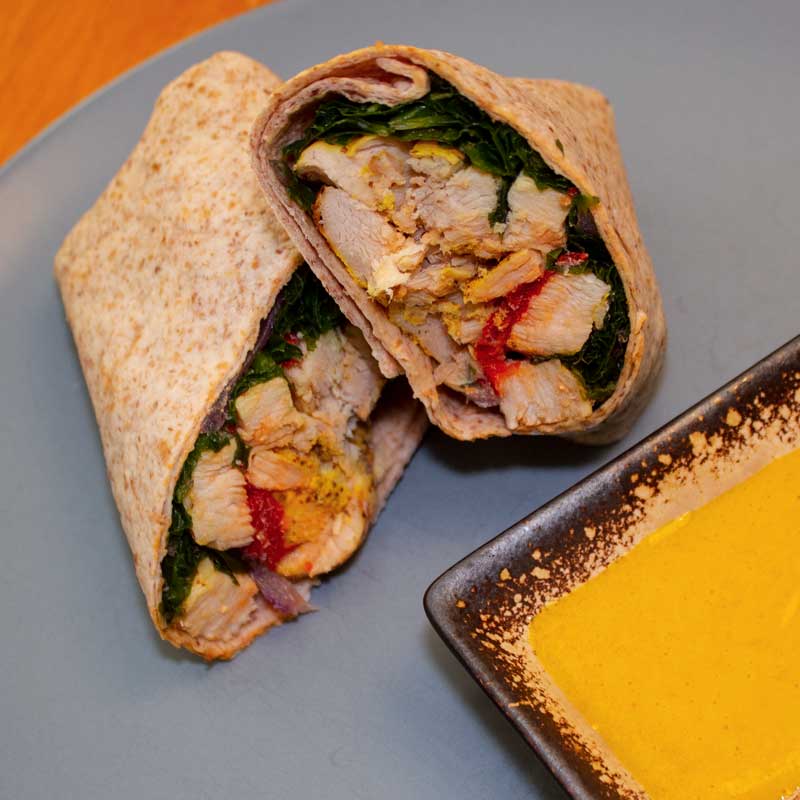 Honey Dijon Chicken Wrap Prep'd