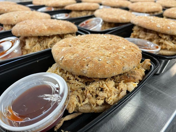 Perfect Pulled Chicken Sandwich